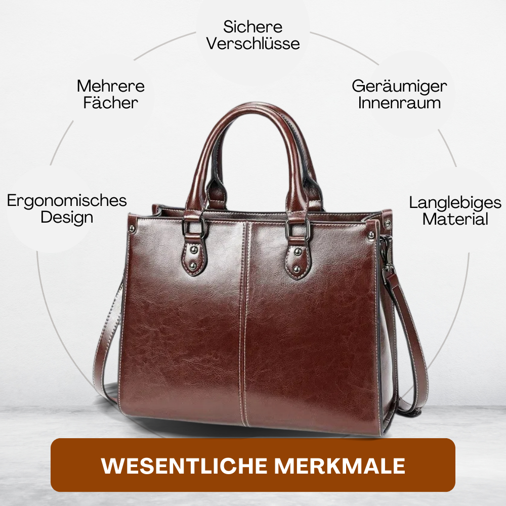 BERK | Klassisch elegante Tote aus echtem Leder