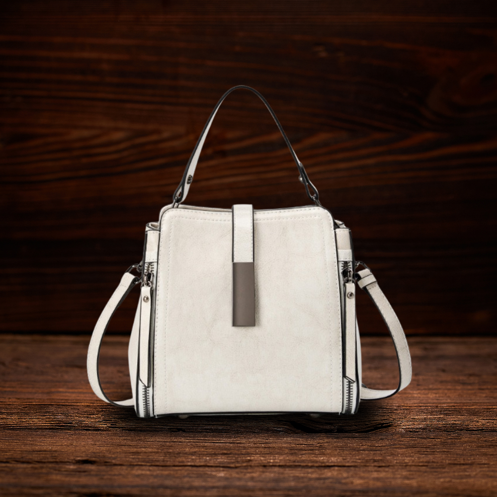 BERK | Retro Handgefertigte Leder-Zwei-Wege-Tasche