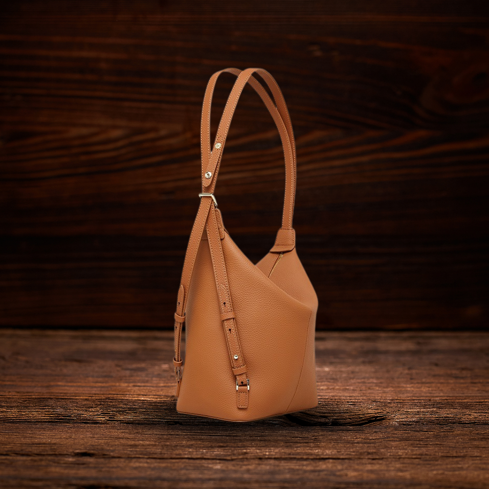 BERK | Convertible Leder Umhängetasche Rucksack