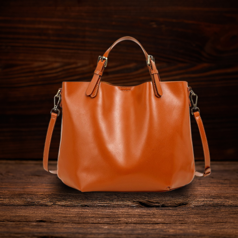 BERK | Vintage Ledertasche mit großer Kapazität