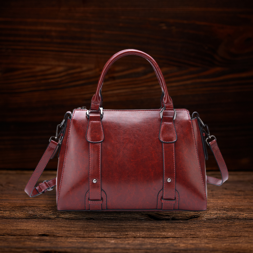 BERK | Zwei-Wege-Tasche aus echtem Leder