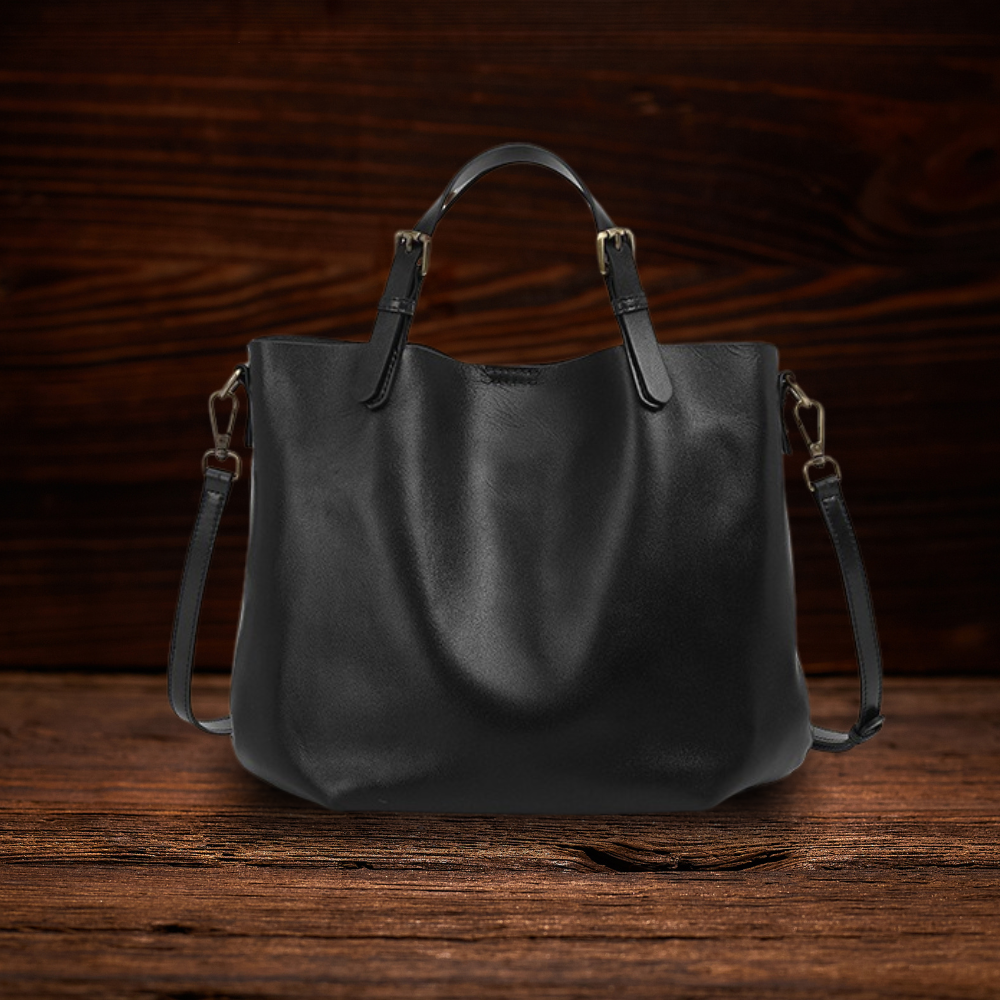 BERK | Vintage Ledertasche mit großer Kapazität