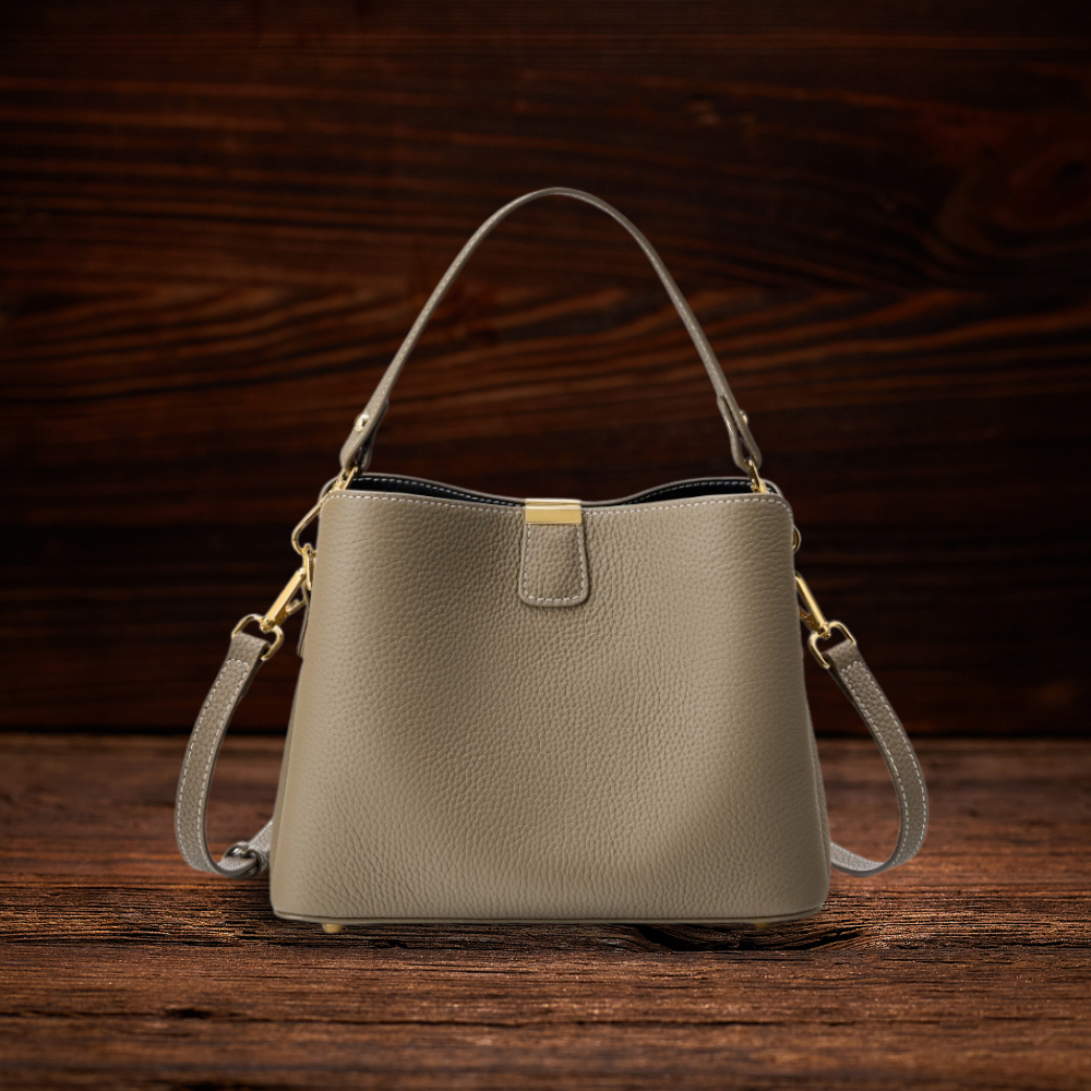 BERK | Lederhandtasche mit abnehmbarem Riemen