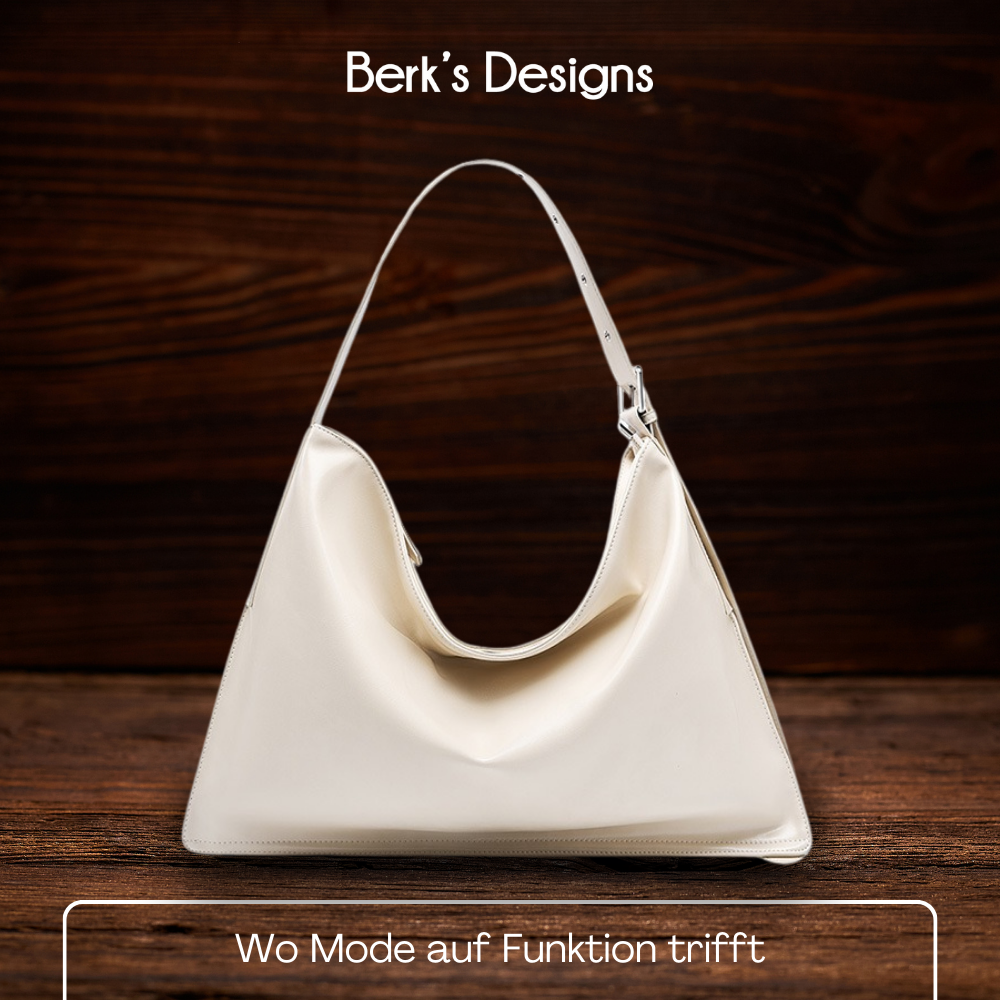 BERK | Klassische Leder Crossbody Umhängetasche