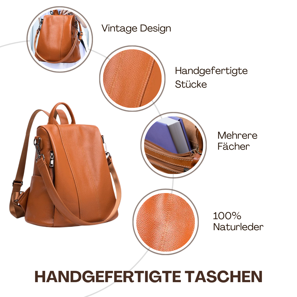 BERK | Weicher Premium-Lederrucksack