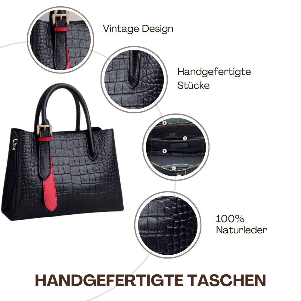 BERK | Handgefertigte Lederhandtasche