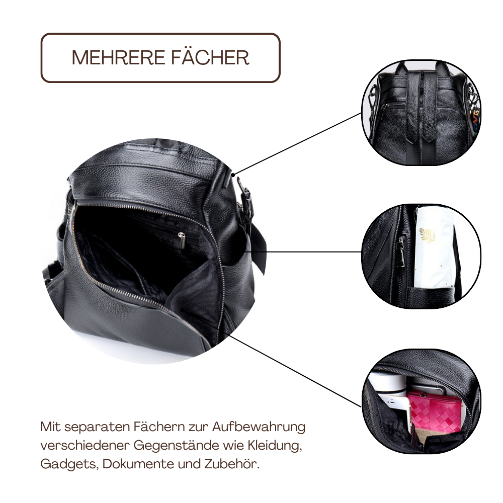 BERK | Weicher Premium-Lederrucksack