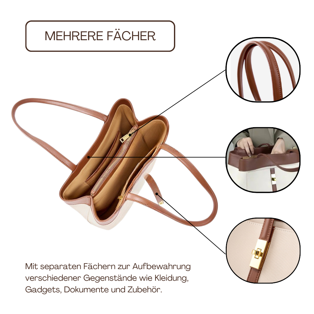 BERK | Hochwertige Tote Bag mit großem Fassungsvermögen
