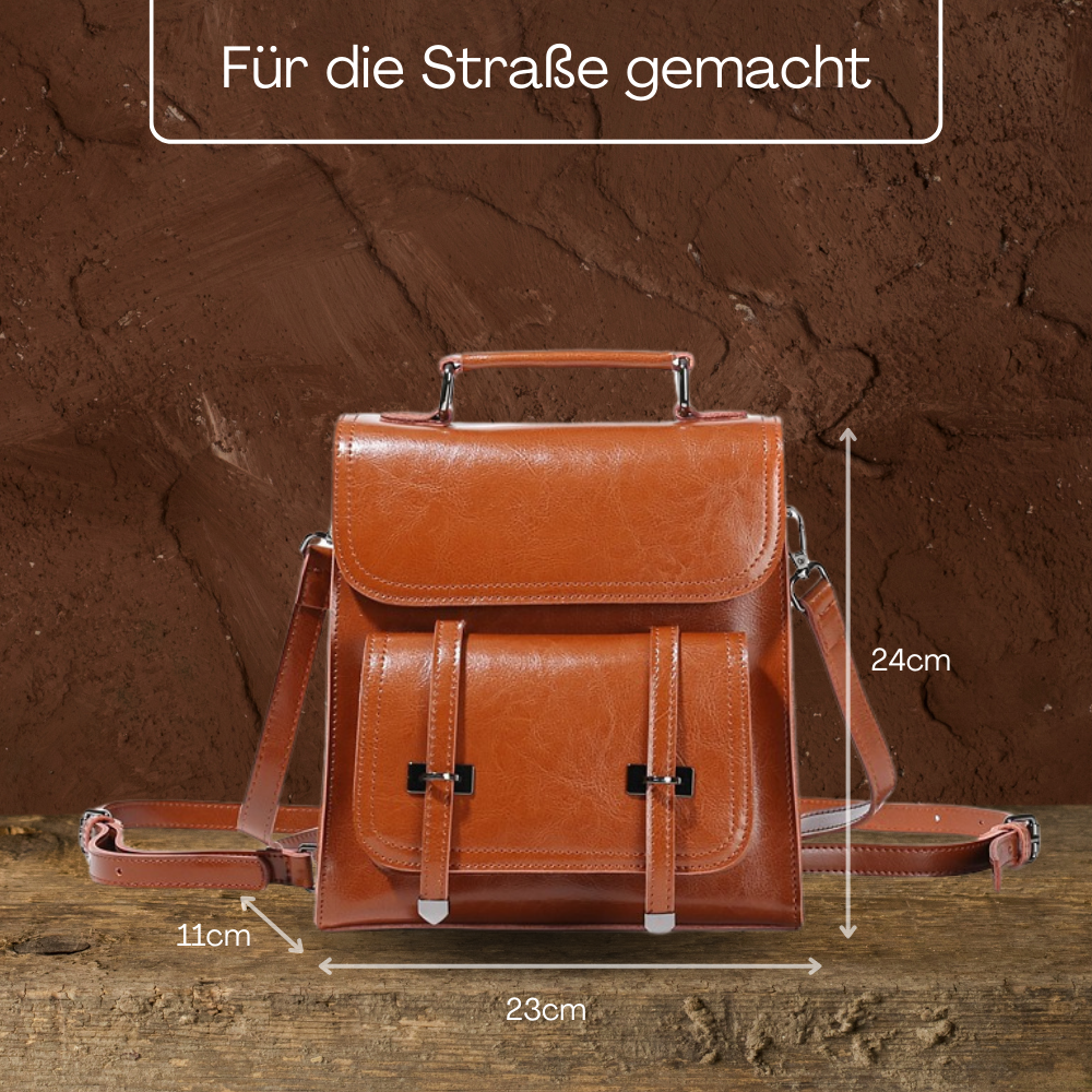 BERK | Hochwertiger Vintage Lederrucksack