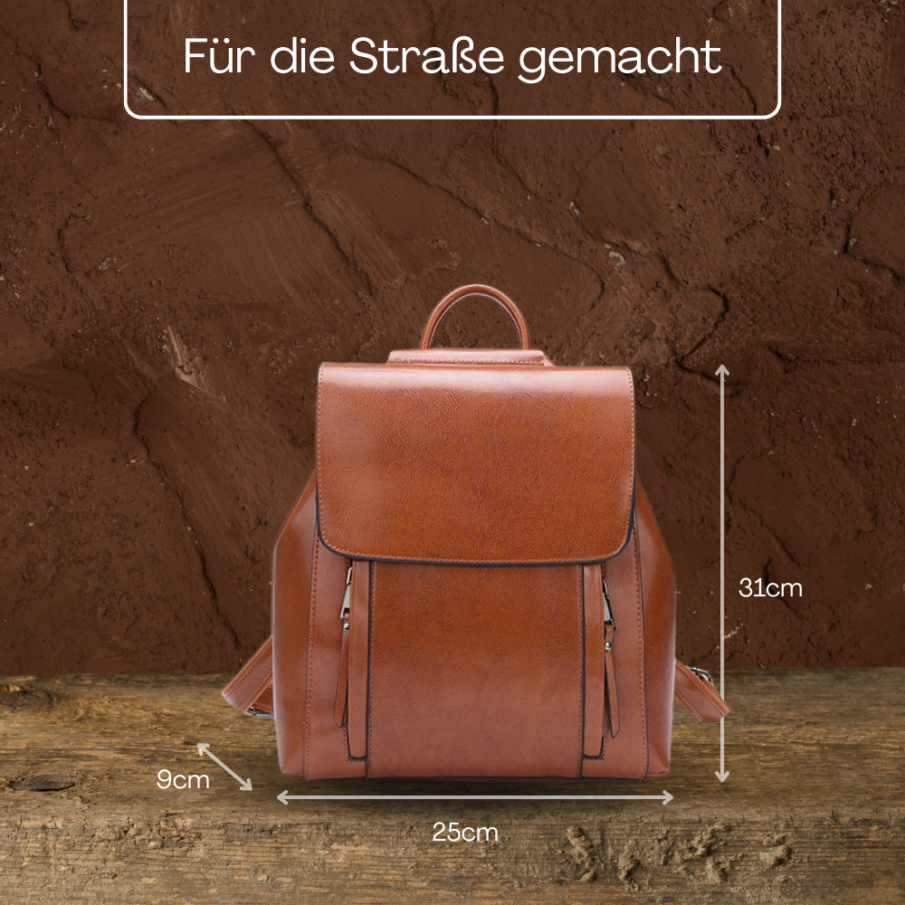 BERK | Weiches Leder Travel Essential Rucksack