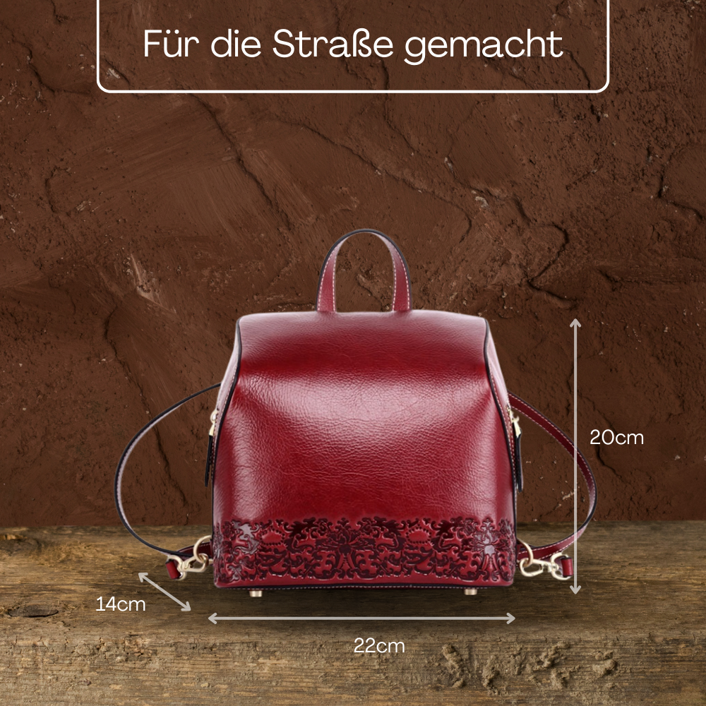 BERK | Premium Lederrucksack im Vintage-Stil
