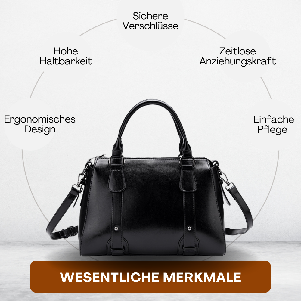 BERK | Zwei-Wege-Tasche aus echtem Leder