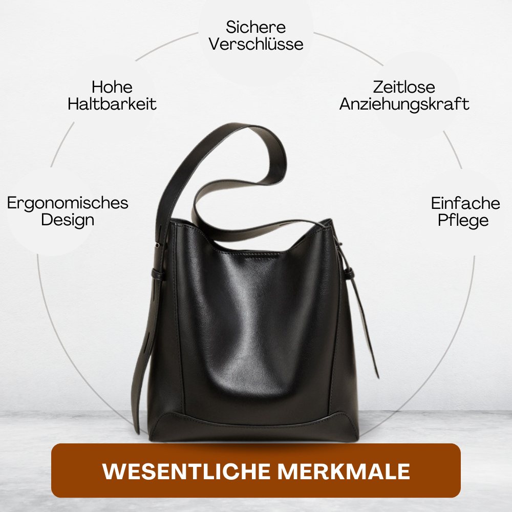 BERK | Soft Slouchy Leder Umhängetasche