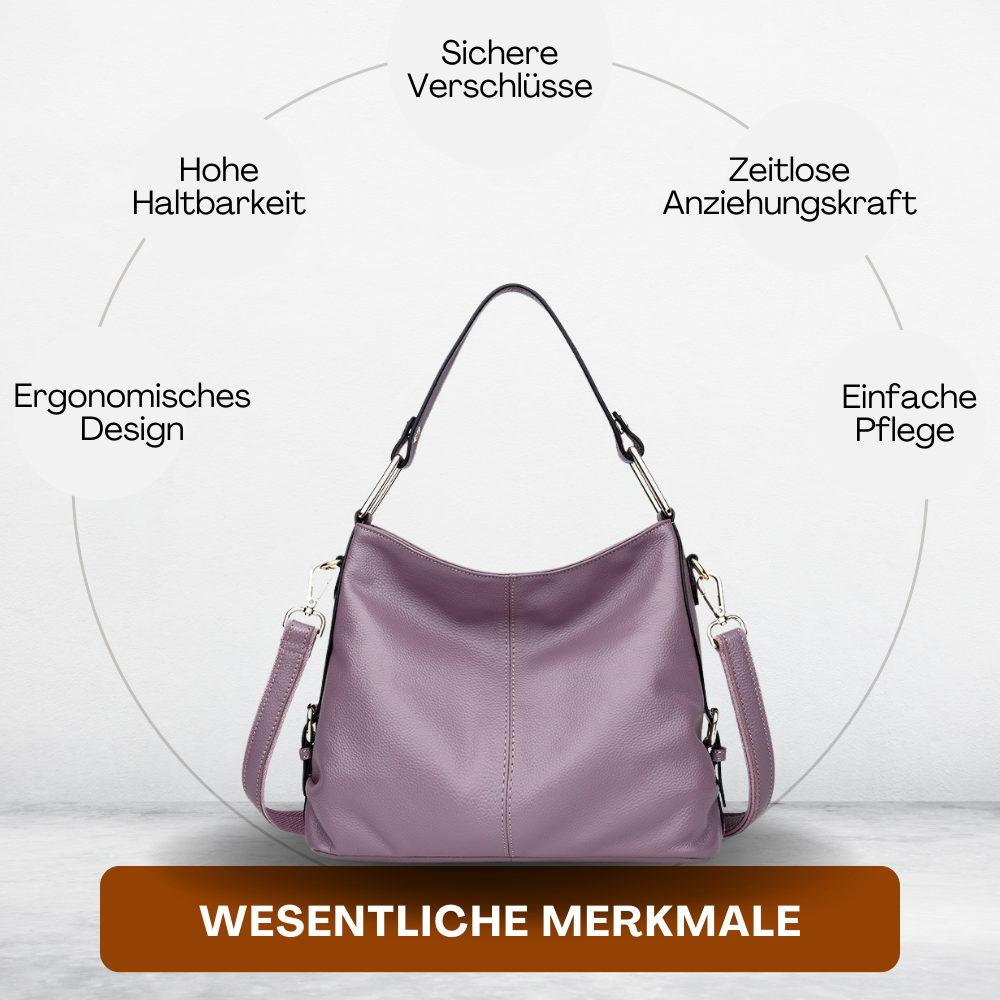 BERK | Echtes Leder Mode Umhängetasche