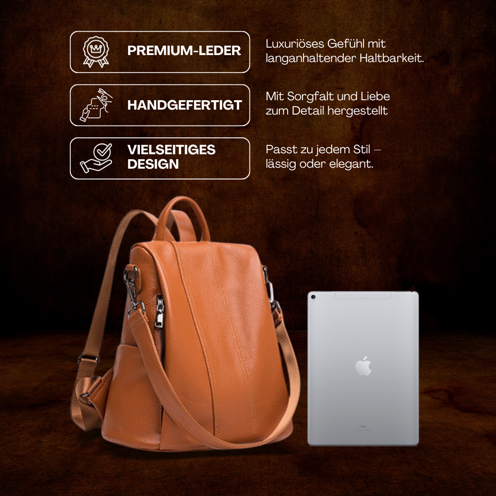 BERK | Weicher Premium-Lederrucksack