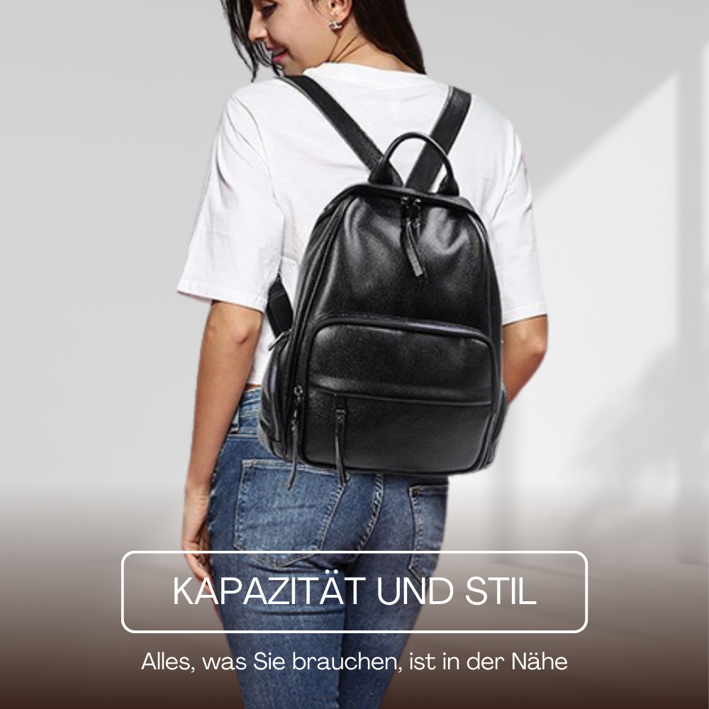BERK | Weiches Leder Travel Essential Rucksack