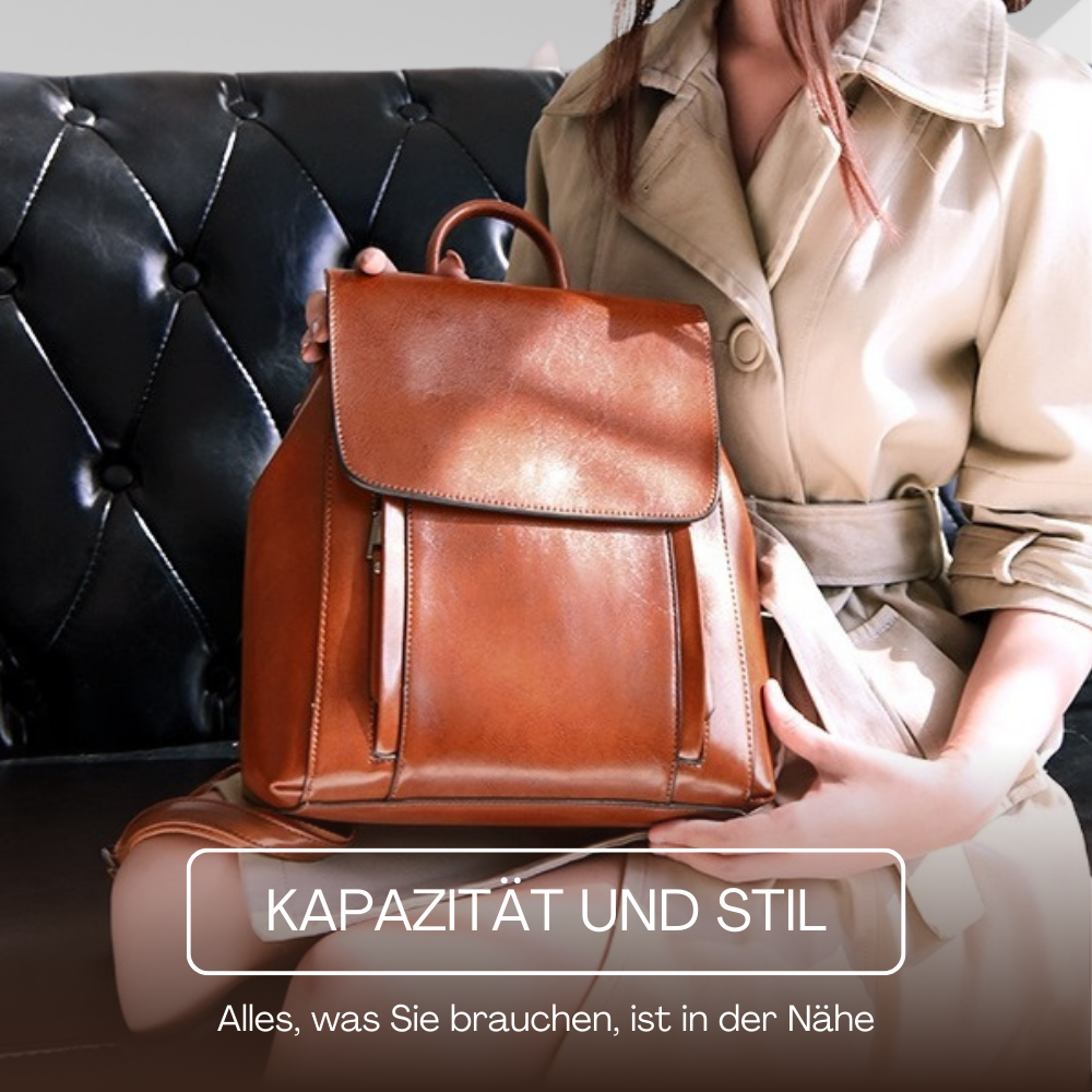 BERK | Weiches Leder Travel Essential Rucksack