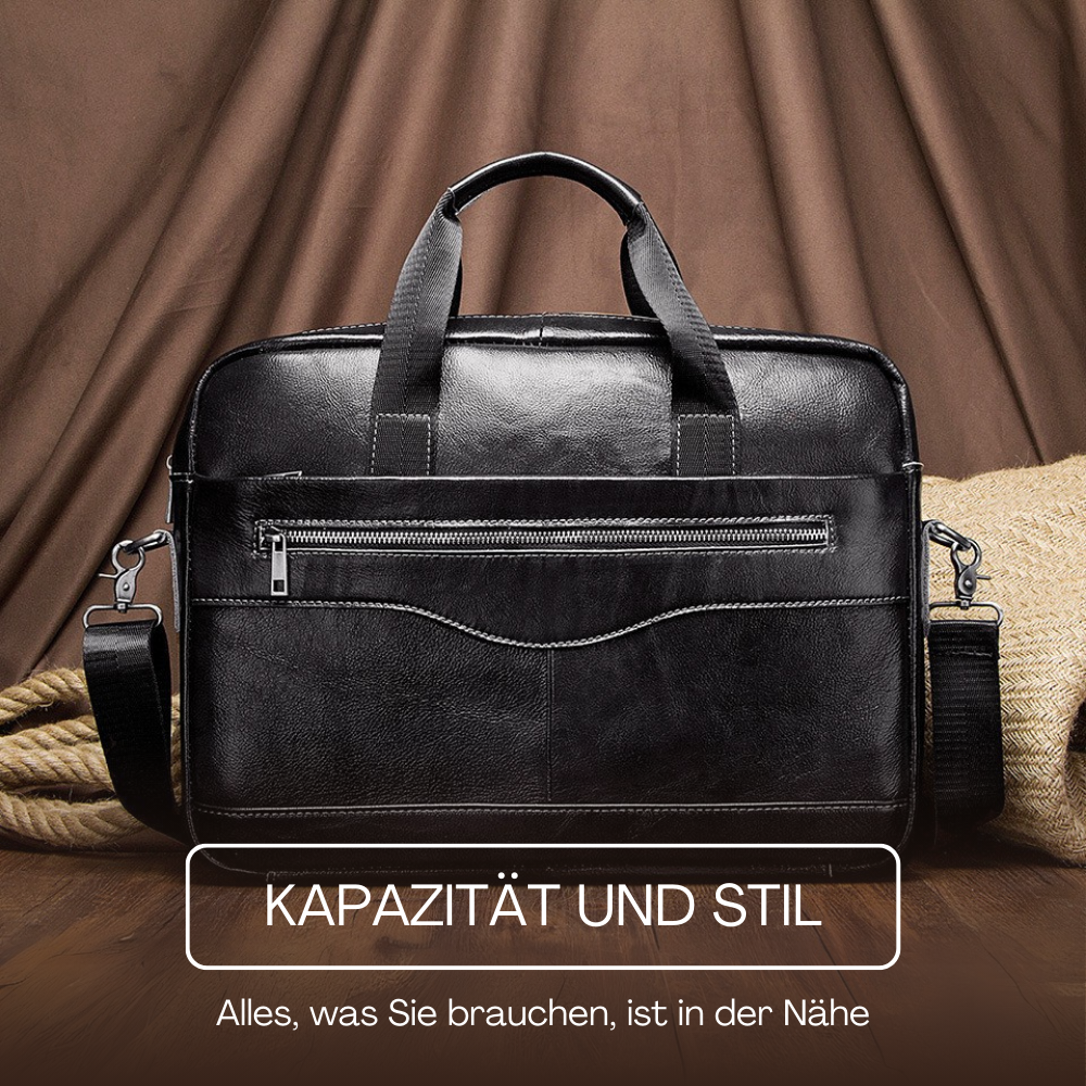 BERK | Premium-Laptop-Tasche aus Leder
