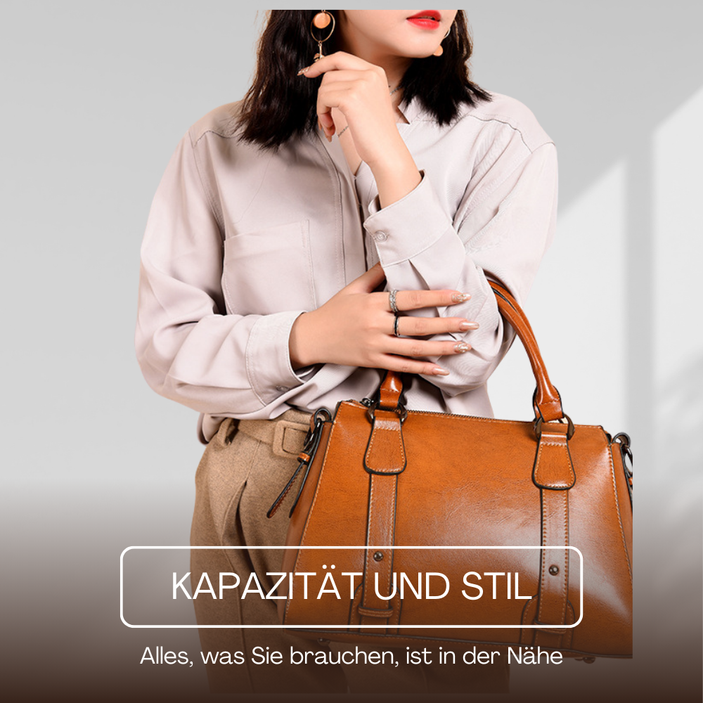 BERK | Zwei-Wege-Tasche aus echtem Leder