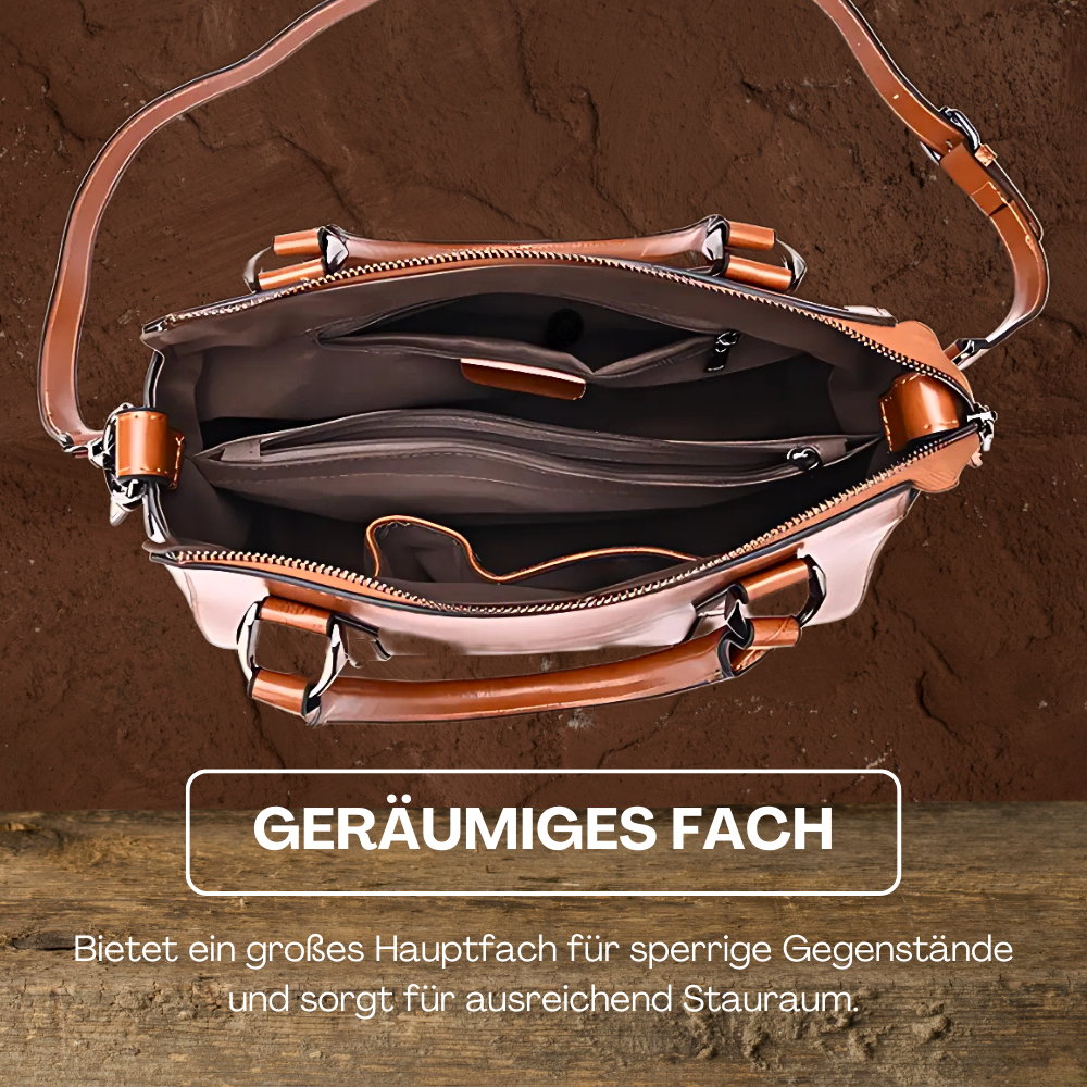 BERK | Zwei-Wege-Tasche aus echtem Leder