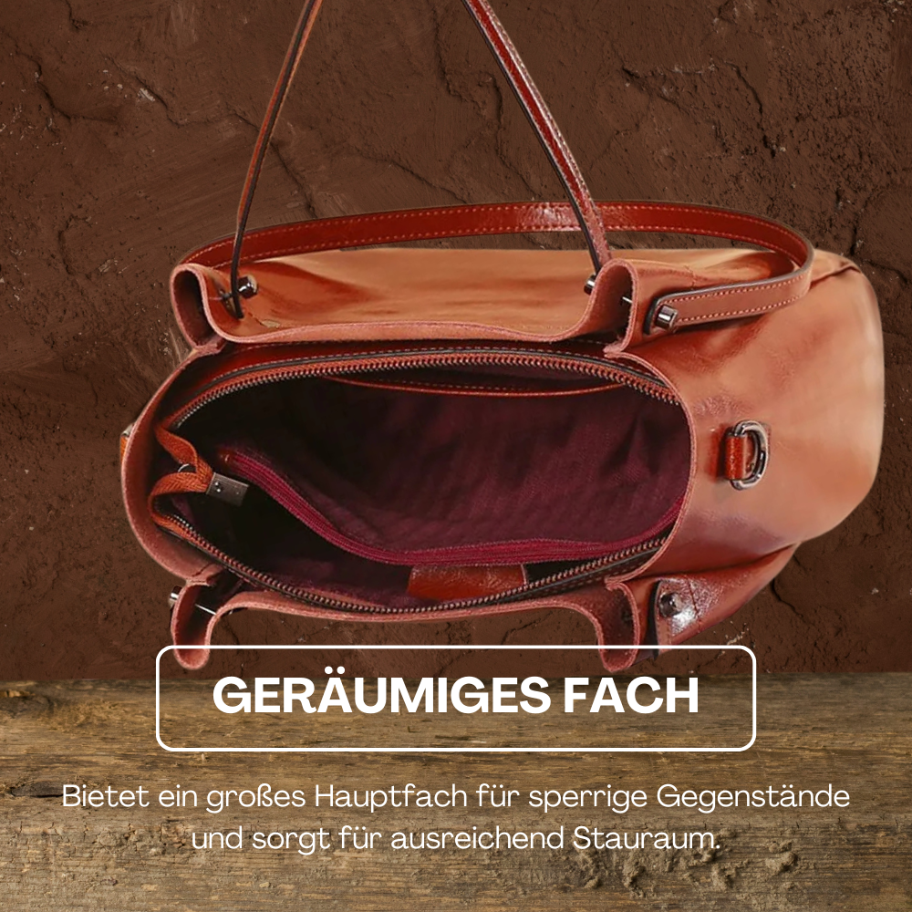 BERK | Elegante Zwei-Wege-Tasche aus echtem Leder