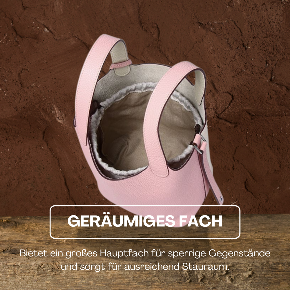BERK | Duo-Tone Tasche aus echtem Leder