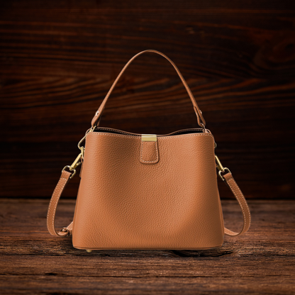 BERK | Lederhandtasche mit abnehmbarem Riemen
