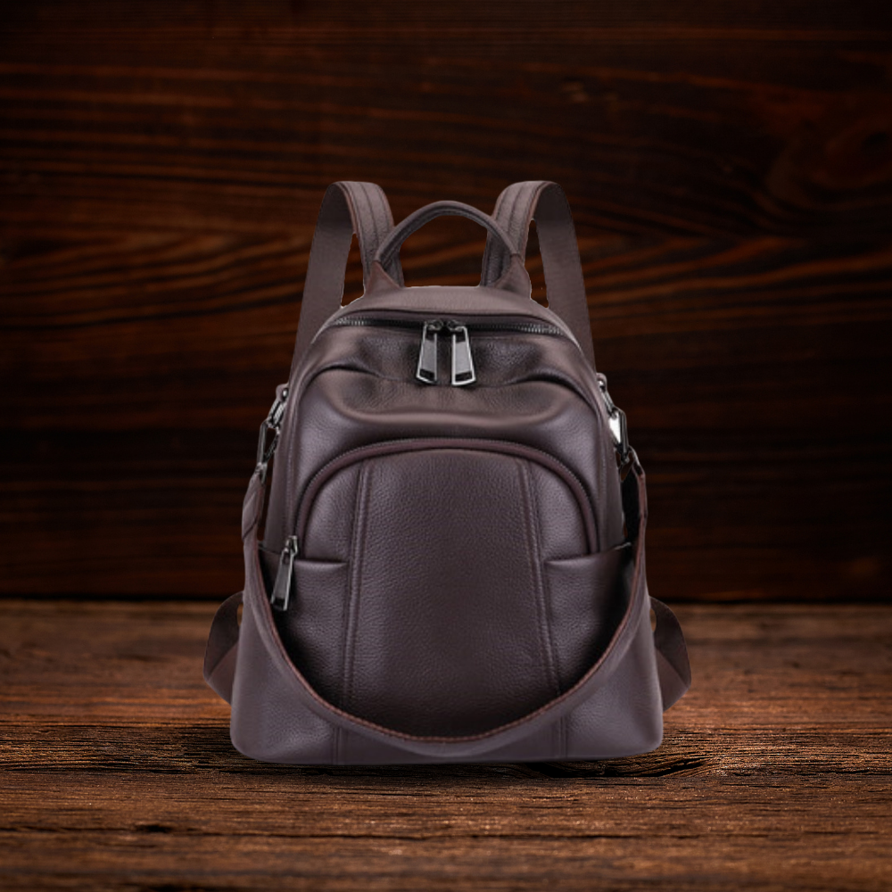 BERK | Vollnarbiger Rucksack aus weichem Leder