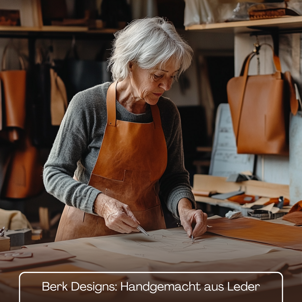 BERK | Umhängetasche aus echtem Leder im Vintage-Stil