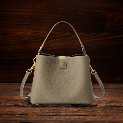 BERK | Lederhandtasche mit abnehmbarem Riemen