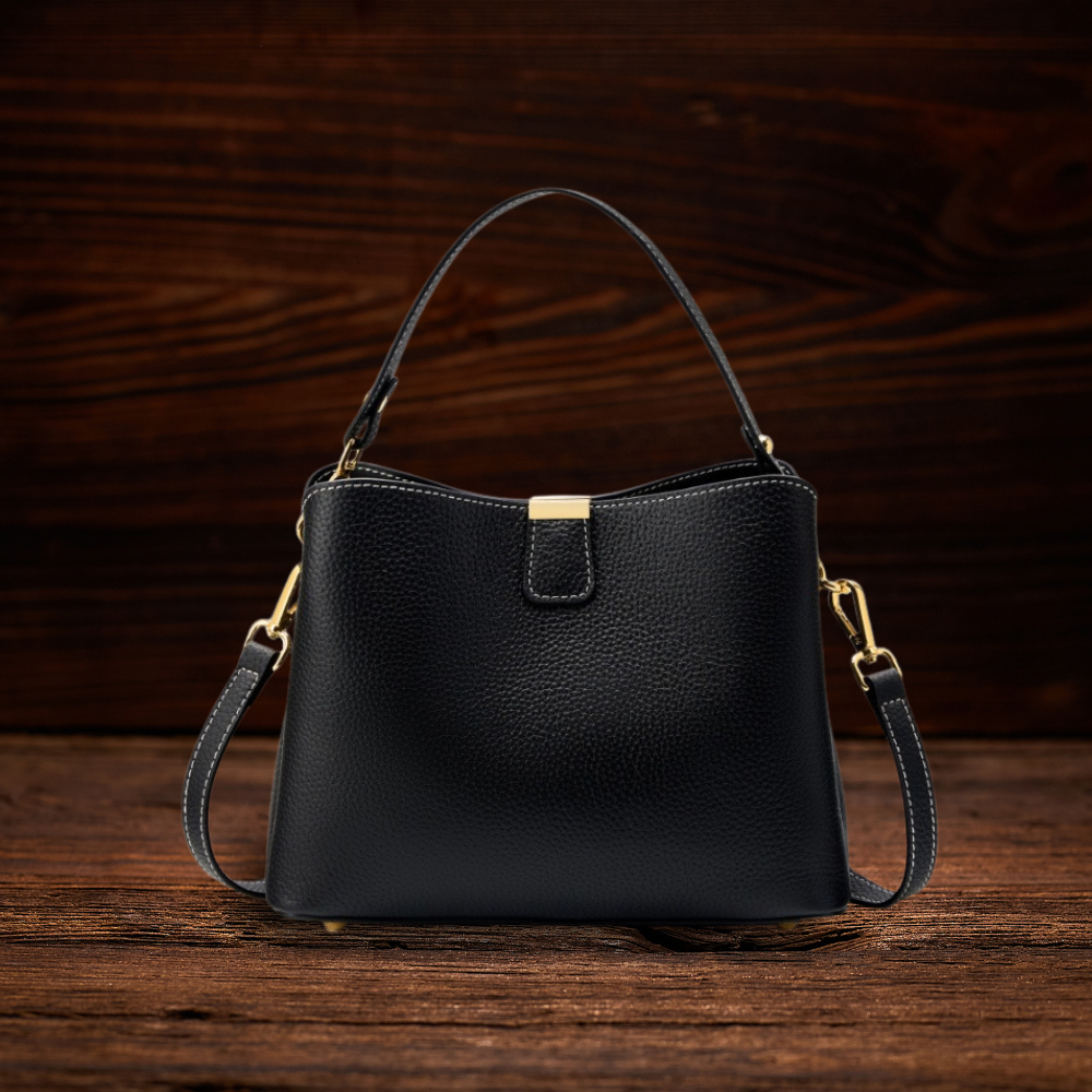 BERK | Lederhandtasche mit abnehmbarem Riemen