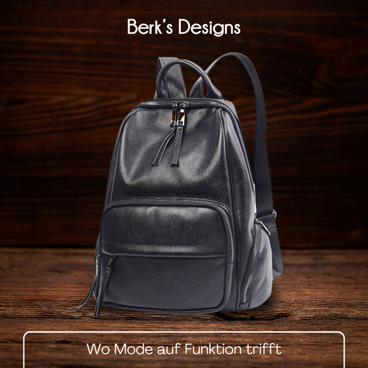 BERK | Weiches Leder Travel Essential Rucksack