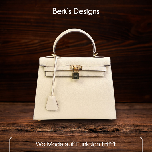 BERK | Elegante Lederhandtasche mit Seitenriemen