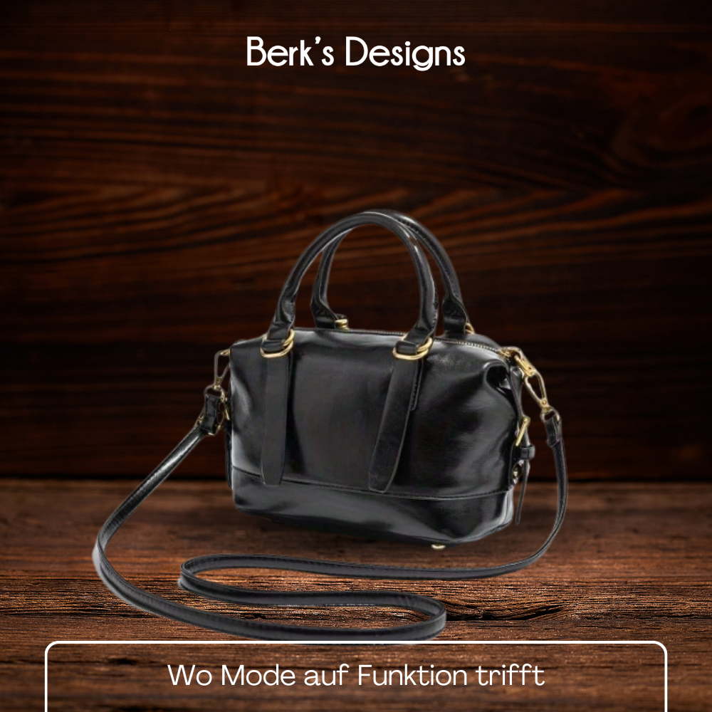 BERK | Vintage Leder Mini Umhängetasche