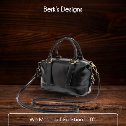 BERK | Vintage Leder Mini Umhängetasche