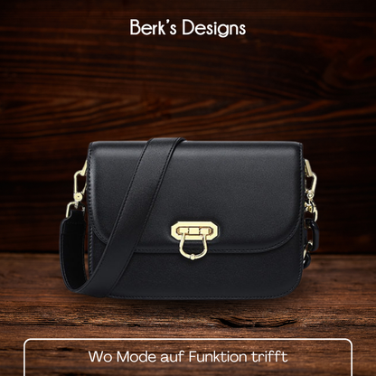 BERK | Kompakte Leder Crossbody Minitasche