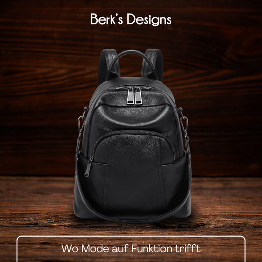 BERK | Vollnarbiger Rucksack aus weichem Leder