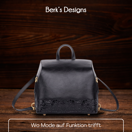 BERK | Premium Lederrucksack im Vintage-Stil