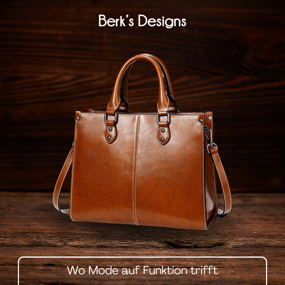 BERK | Klassisch elegante Tote aus echtem Leder