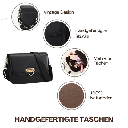 BERK | Kompakte Leder Crossbody Minitasche