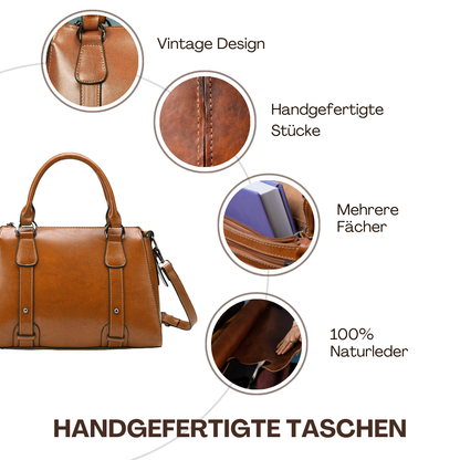 BERK | Zwei-Wege-Tasche aus echtem Leder
