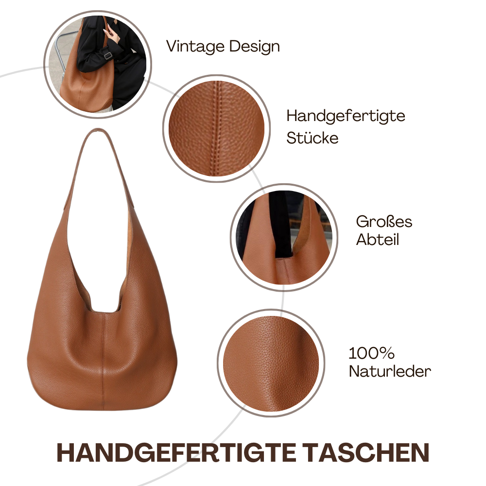 BERK | Vielseitige Pebbled Leather Tote