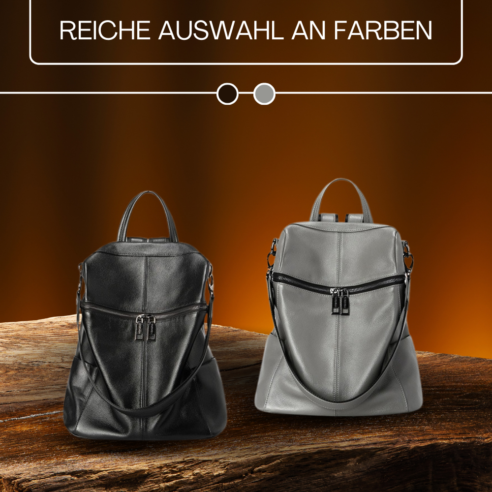 BERK | Klassischer weicher Lederrucksack