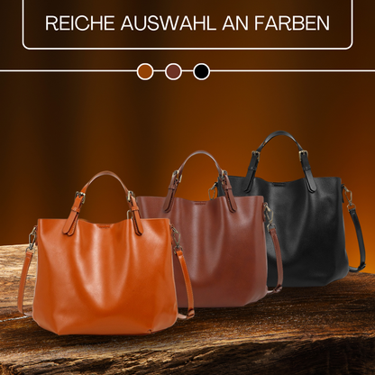 BERK | Vintage Ledertasche mit großer Kapazität