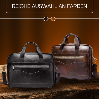 BERK | Premium-Laptop-Tasche aus Leder