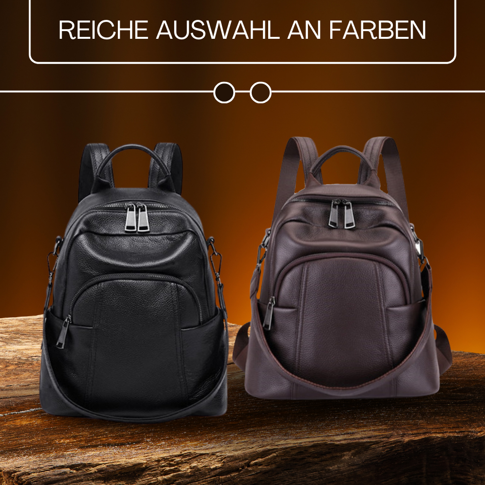 BERK | Vollnarbiger Rucksack aus weichem Leder