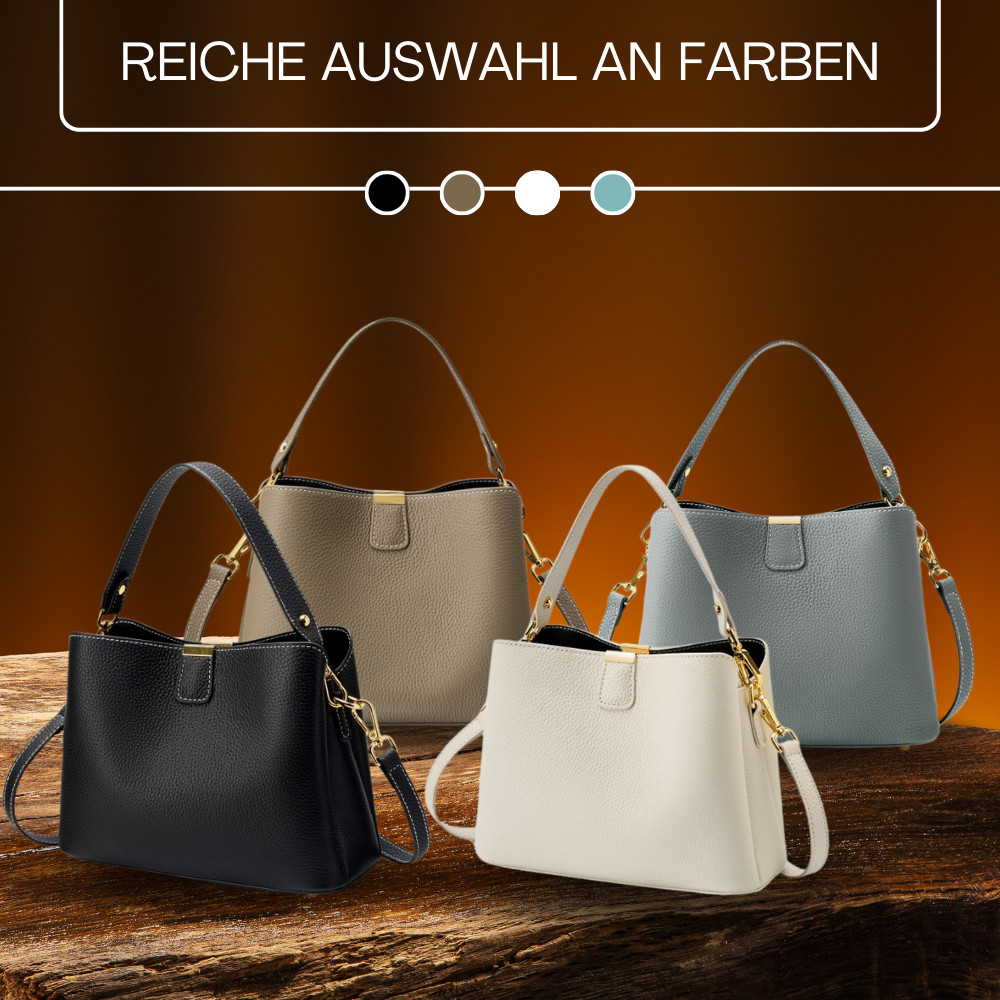 BERK | Lederhandtasche mit abnehmbarem Riemen