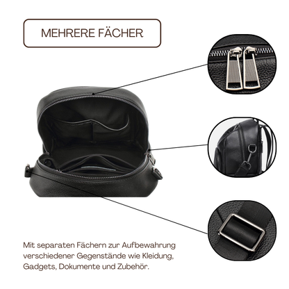 BERK | Vollnarbiger Rucksack aus weichem Leder