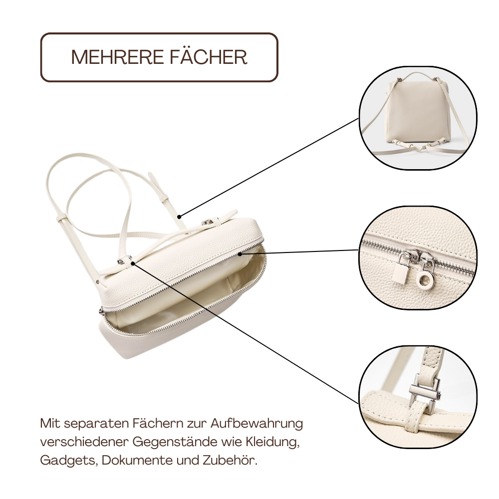 BERK | Rückenlehne aus hochwertigem Leder mit oberem Griff