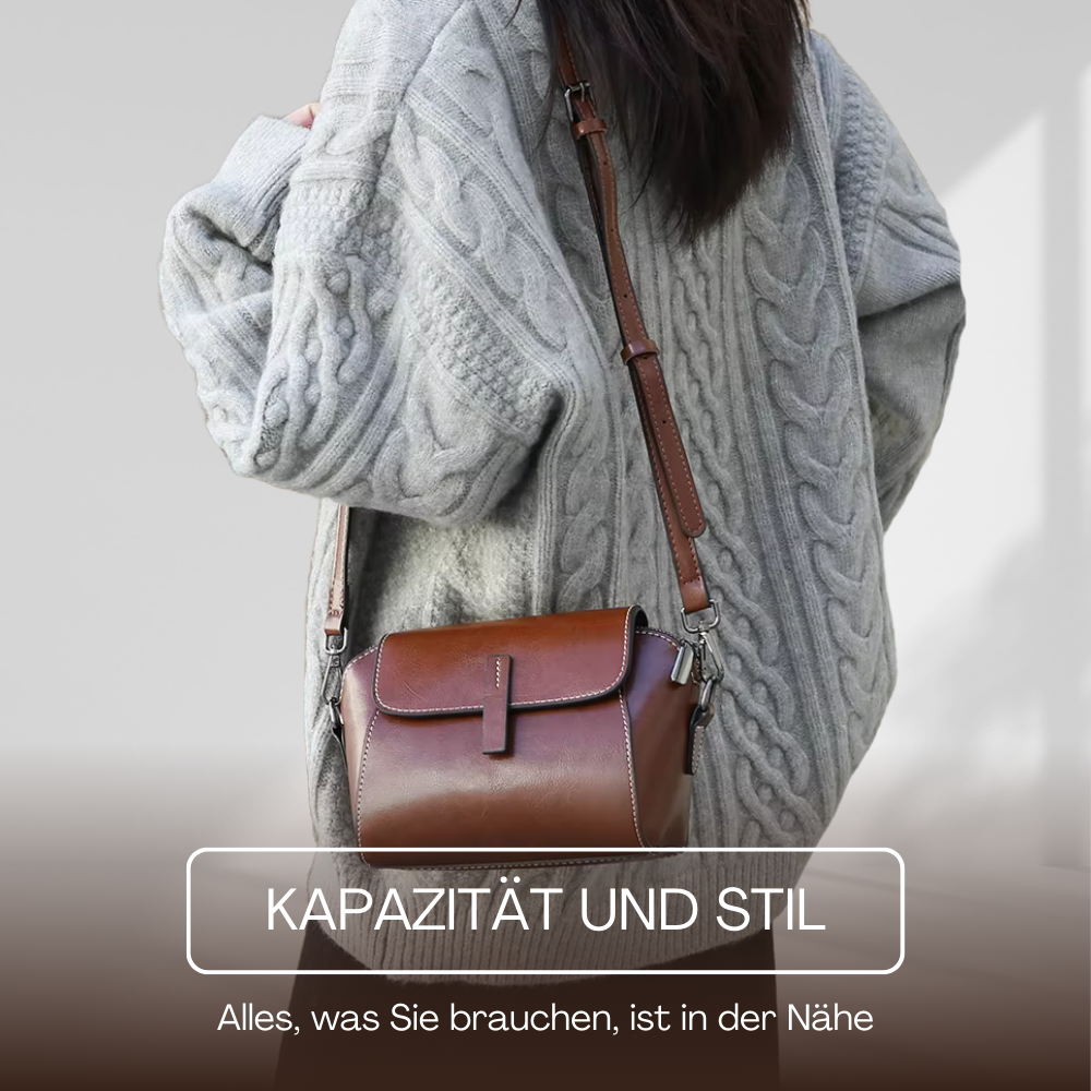 BERK | Umhängetasche aus echtem Leder im Vintage-Stil